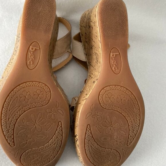Born Concept Size 9M/W Cork Wedge Open Toe Sandals - Picture 16 of 16